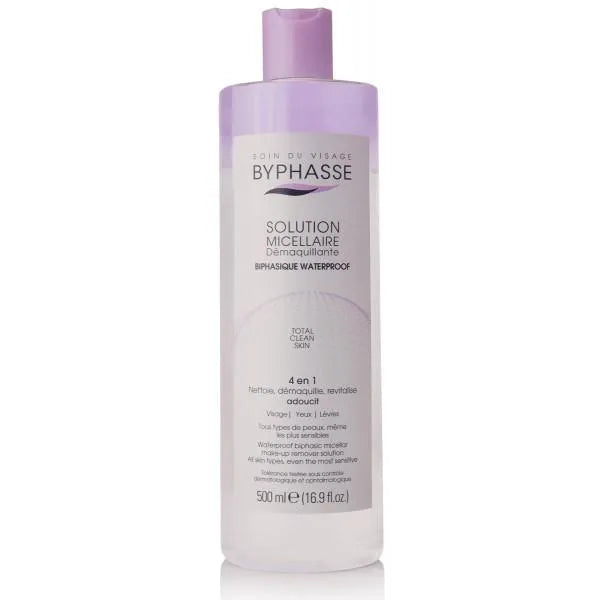 Byphasse soluzione Micelar struccante Bifásica Waterproof 500 ml