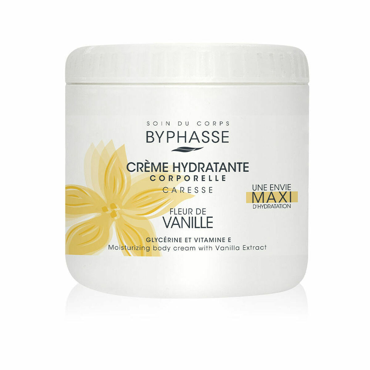 Crème hydratante pour le corps Byphasse vanille (500 ml)-0