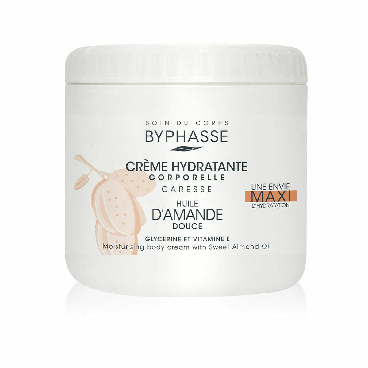Crema Corporal Hidratante Byphasse Almendra Dulce (500 ml)-0