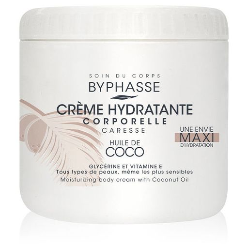 Byphasse crema idratante corpo olio De Coco 500 ml