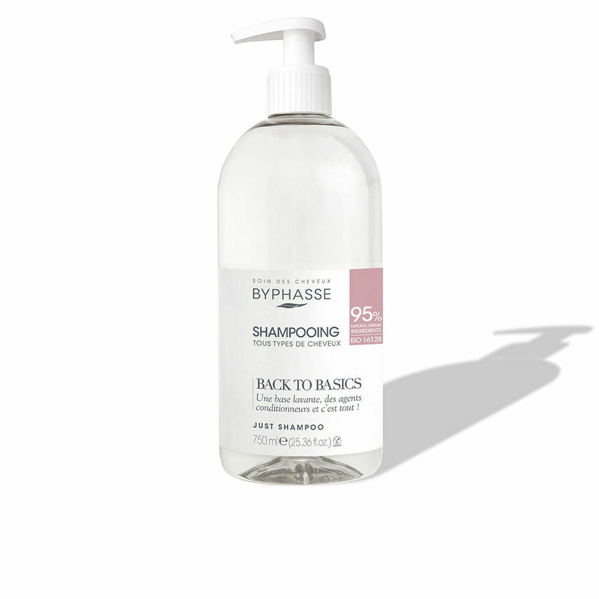 Daily use shampoo Byphasse Back to Basics All hair types (750 ml)-0