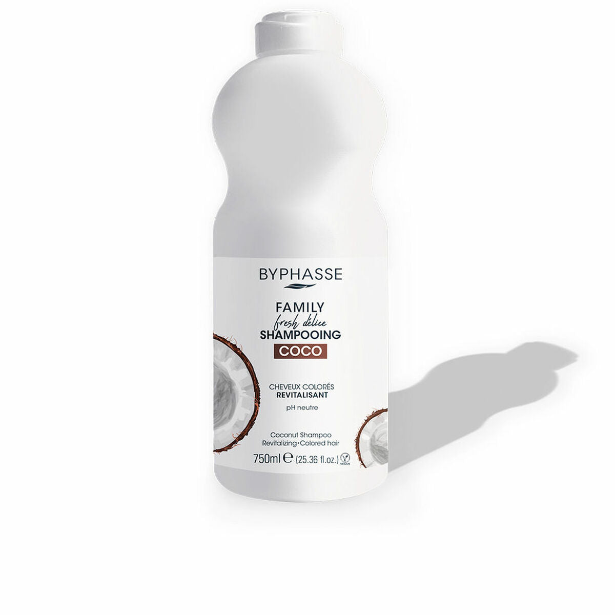 Revitalizing Shampoo Byphasse Family Fresh Delice Coconut Coloured hair (750 ml)-0