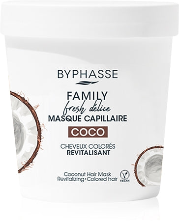 Byphasse Family Fresh Delice maschera capelli Coloreado 250 ml