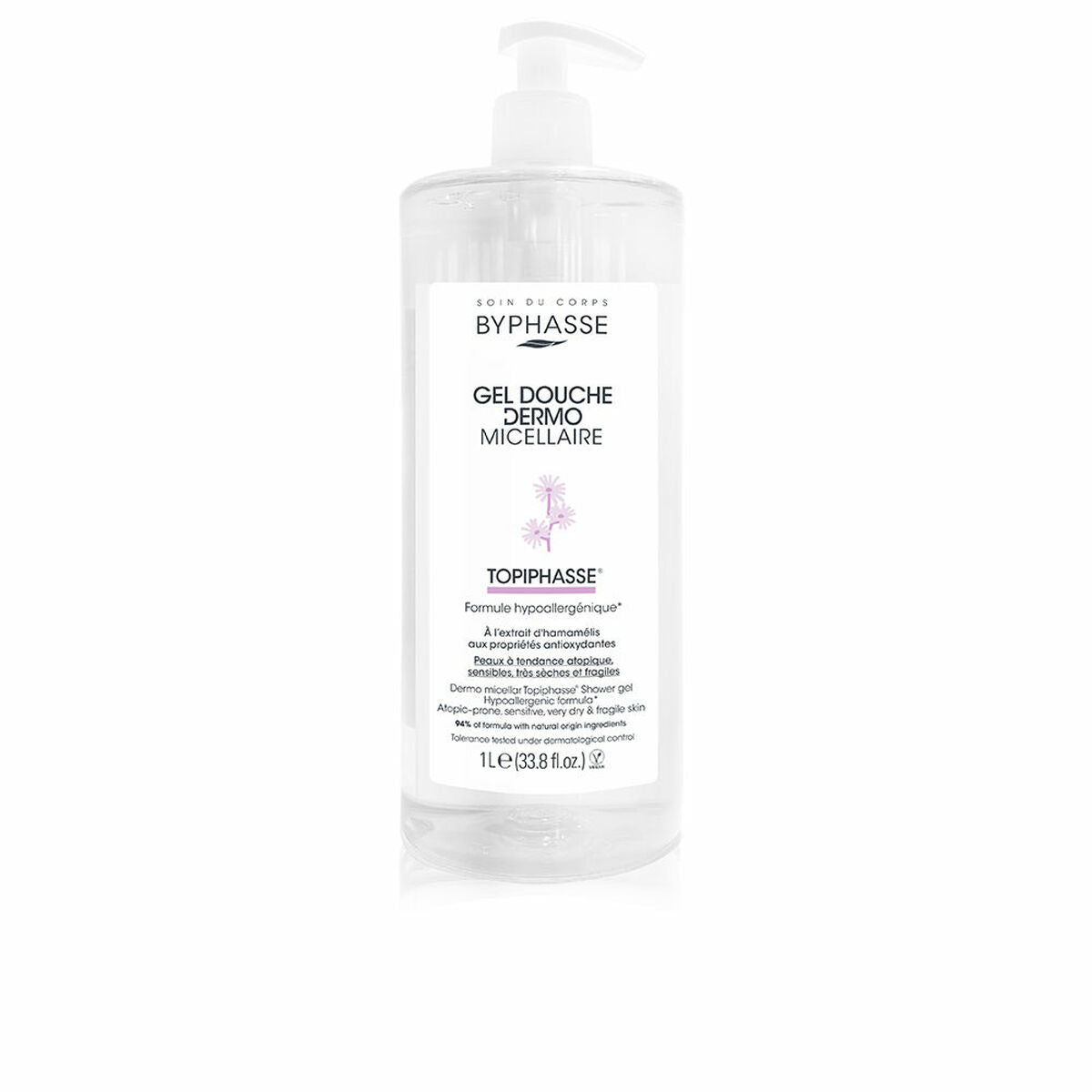 Gel de Bain Dermoprotecteur Byphasse Micellaire 1 L-0