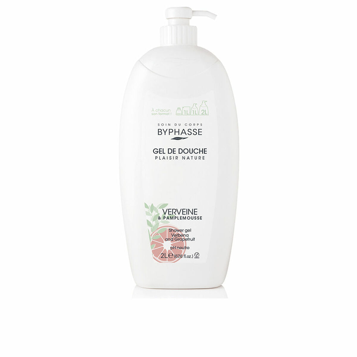 Duschgel Byphasse Verbena Grapefruit 2 L-0