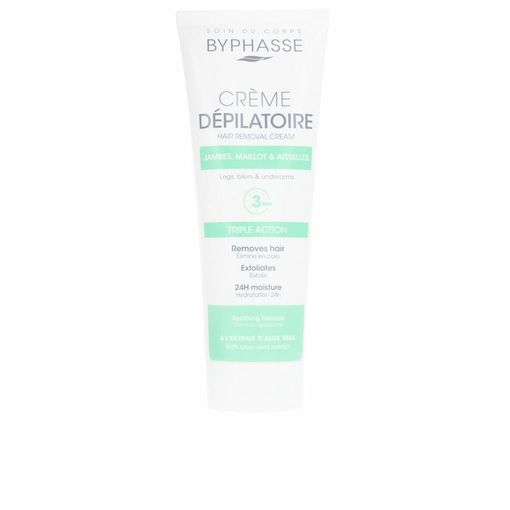 Byphasse crema Depilatoria Extracto De Aloe Vera 125 ml