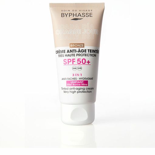 Byphasse crema viso Antiedad Con Color Spf50 Bronze 50 ml