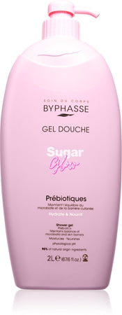 Byphasse Sugar Glow gel De Ducha Prebiótico 2000 ml