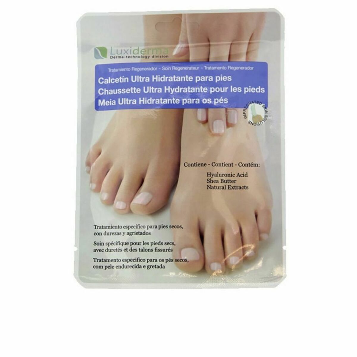 Moisturising Socks Luxiderma COS 410 2 Pieces-0