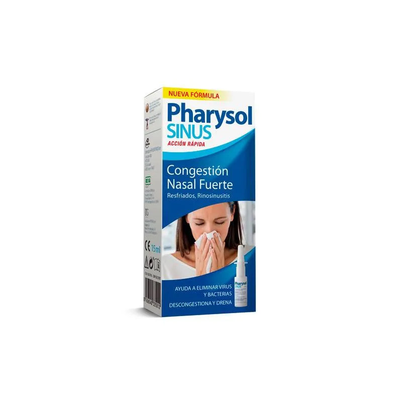 Reva Pharysol Sinus Congestión Nasal Fuerte 15 ml