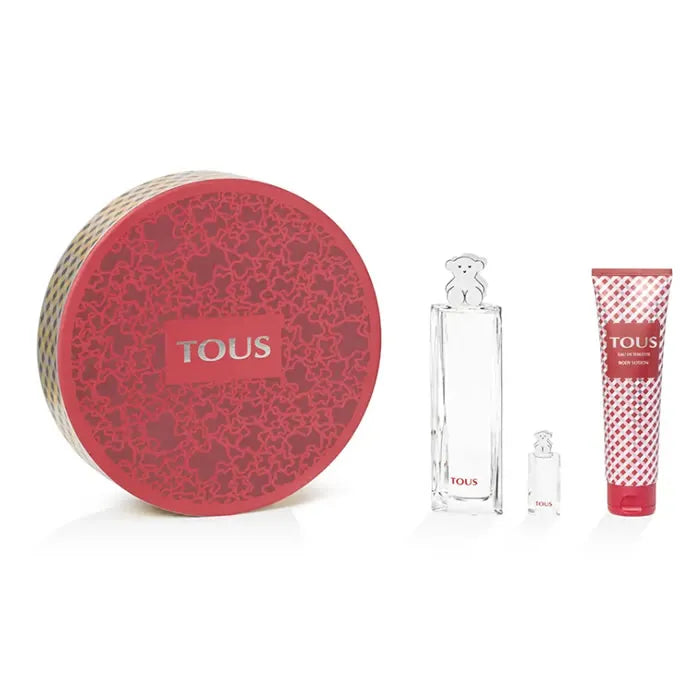Tous eau de toilette spray 50 ml cofanetto 3 pz