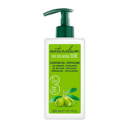 Gel Douche Naturalium 300 ml Olive Revitalisant