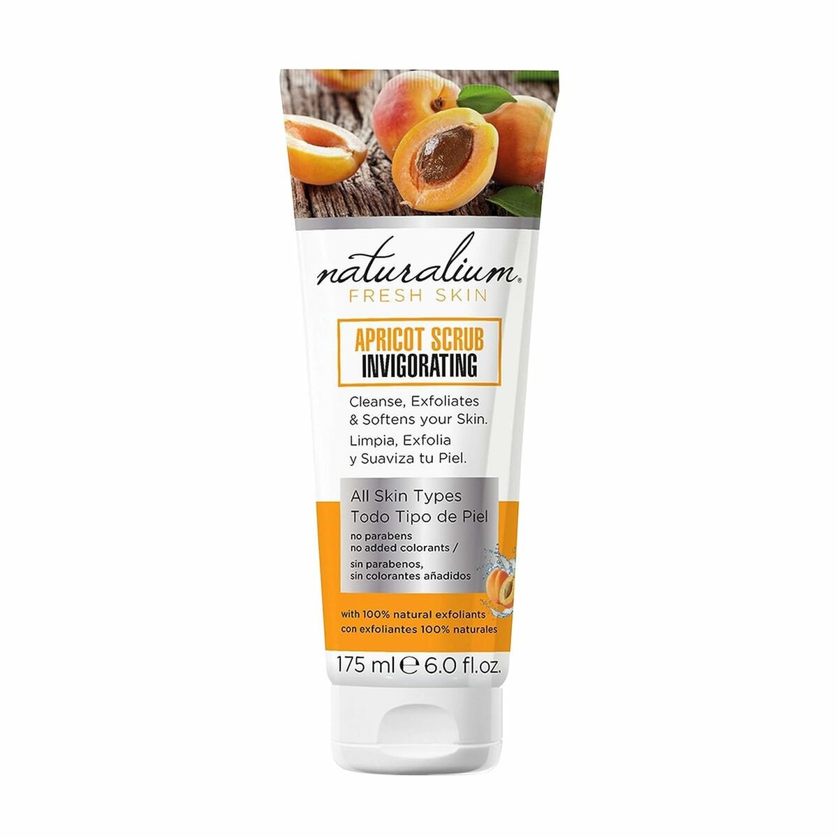 Exfoliant pentru corp Naturalium Fresh Skin 175 ml Caise-0