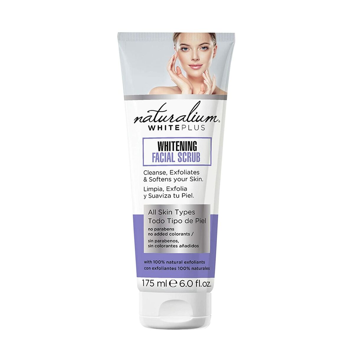 Facial Exfoliator Naturalium White Plus Whitener 175 ml-0