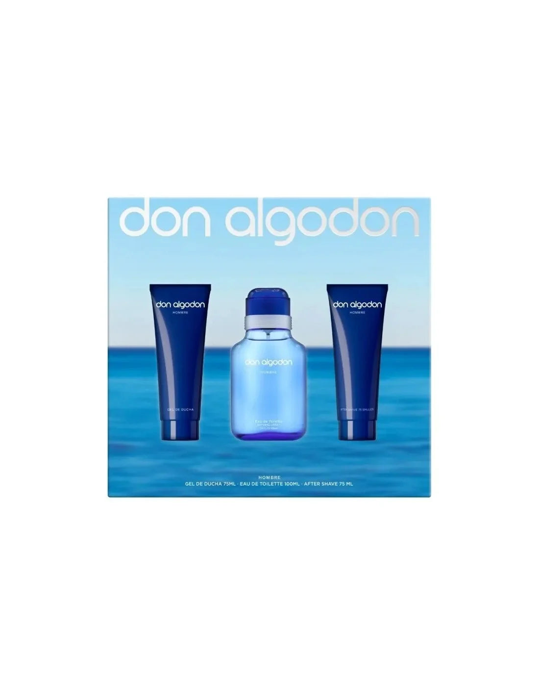 Don Algodón per Hombre eau de toilette spray 100 ml Set 3 Pieces