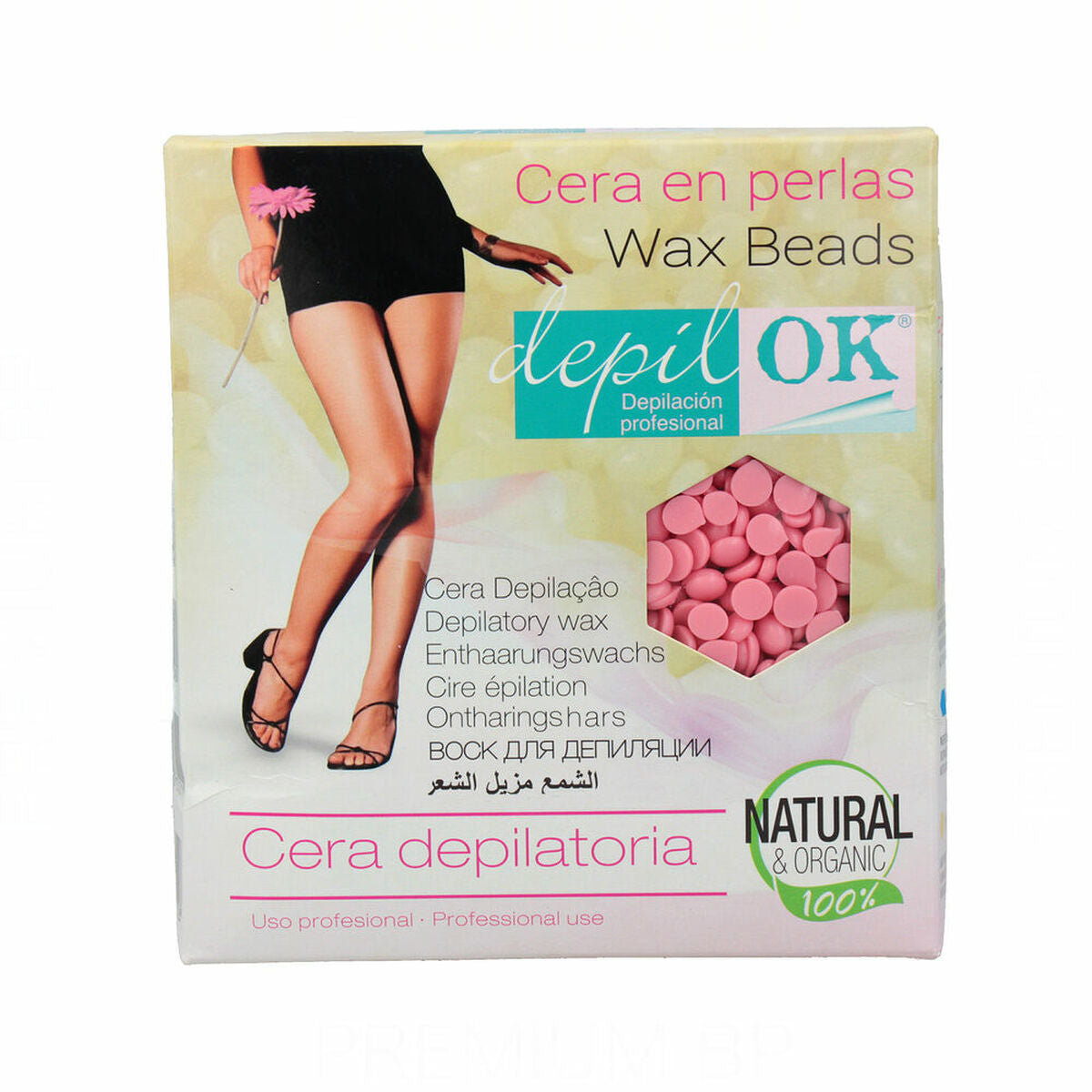 Enthaarungswachsbohnen Depil Ok Ok Cera Pink 1 Kg-0