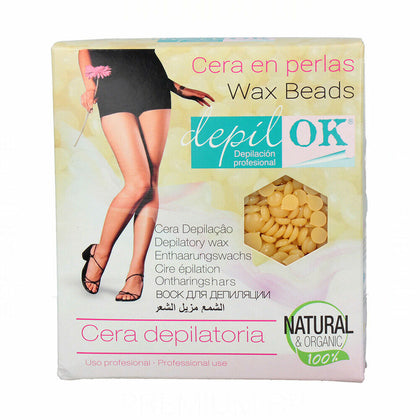 Cire Épilatoire Haricots Depil Ok ‎8436565730991 Naturelle 1 Kg