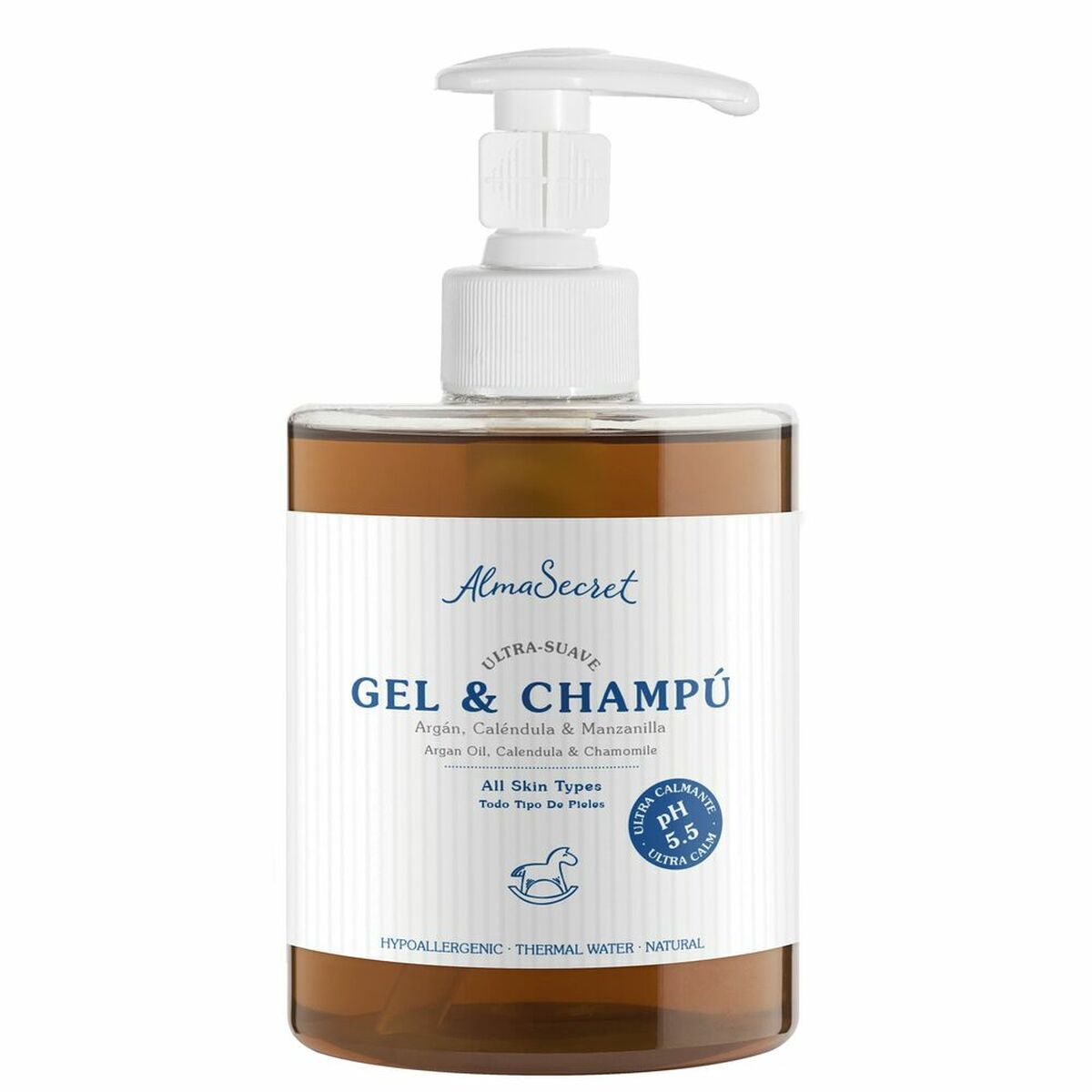 Shampoo Alma Secret Champú Argan Camomille 500 ml-0