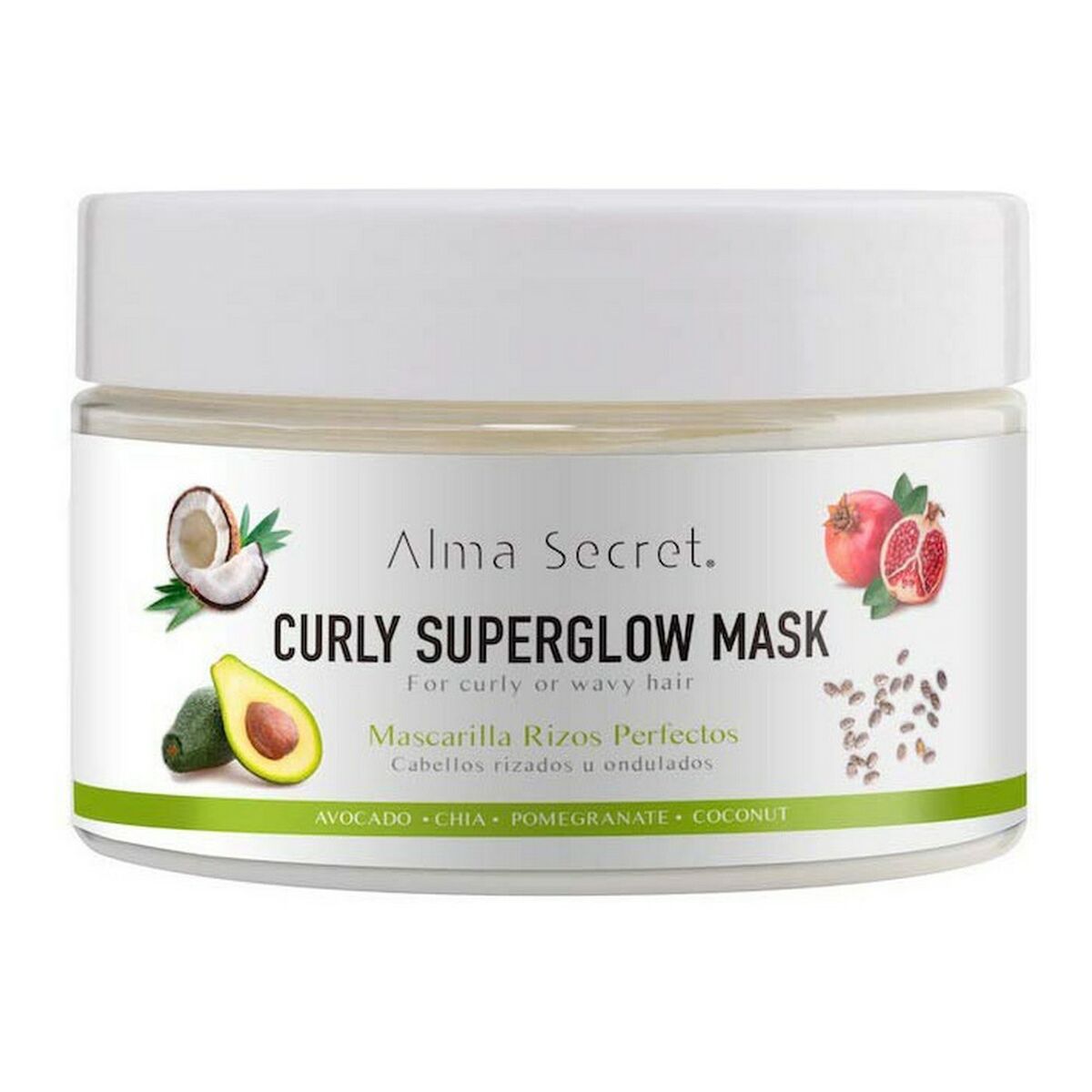 Hair Mask Alma Secret Curly Superglow 250 ml-0