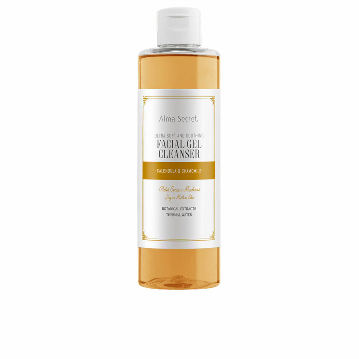 Gel Detergente Viso Alma Secret Camomilla Lenitivo Addolcente Calendula 200 ml-0