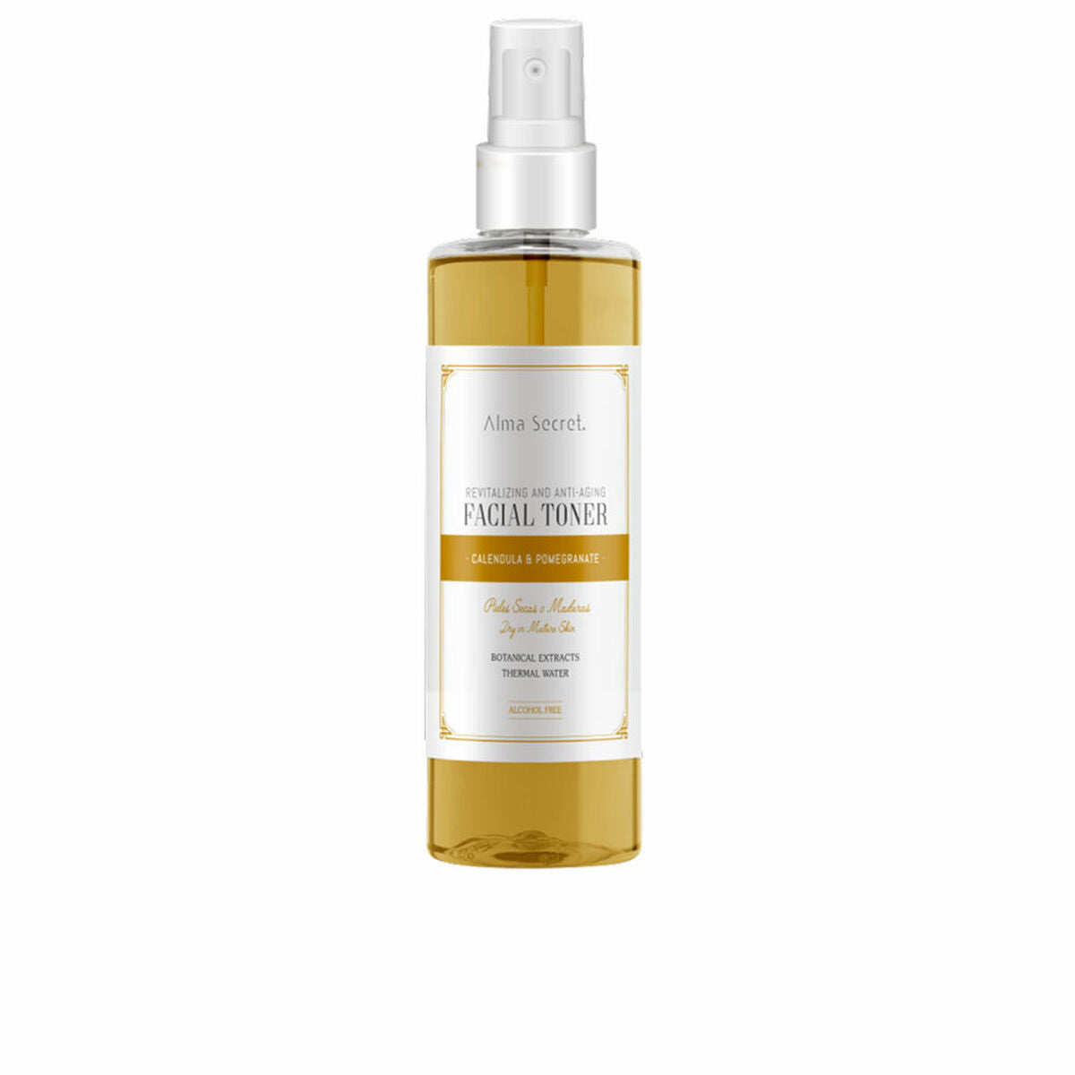 Tonico viso antietà Alma Secret Melograno Calendula Rivitalizzante 200 ml-0