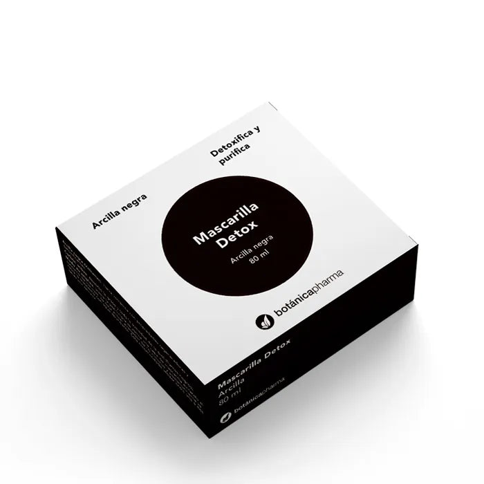 Botánicapharma Maschera disintossicante di argilla nera 80 ml