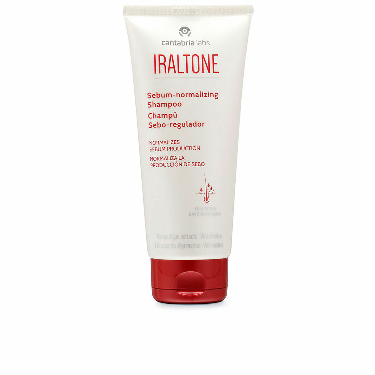 Sebum-Regulating Shampoo Iraltone 200 ml-0