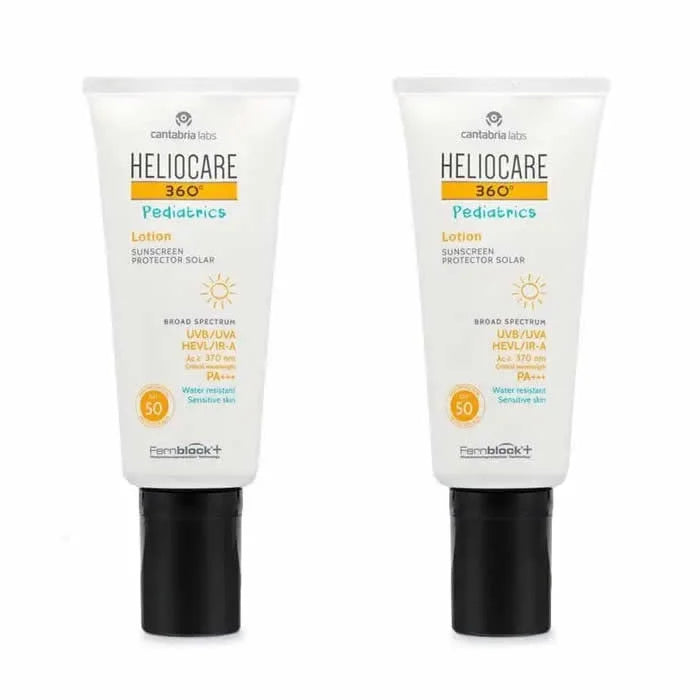 Heliocare 360 Pediatrics lozione Spf 50+ 2x200 ml