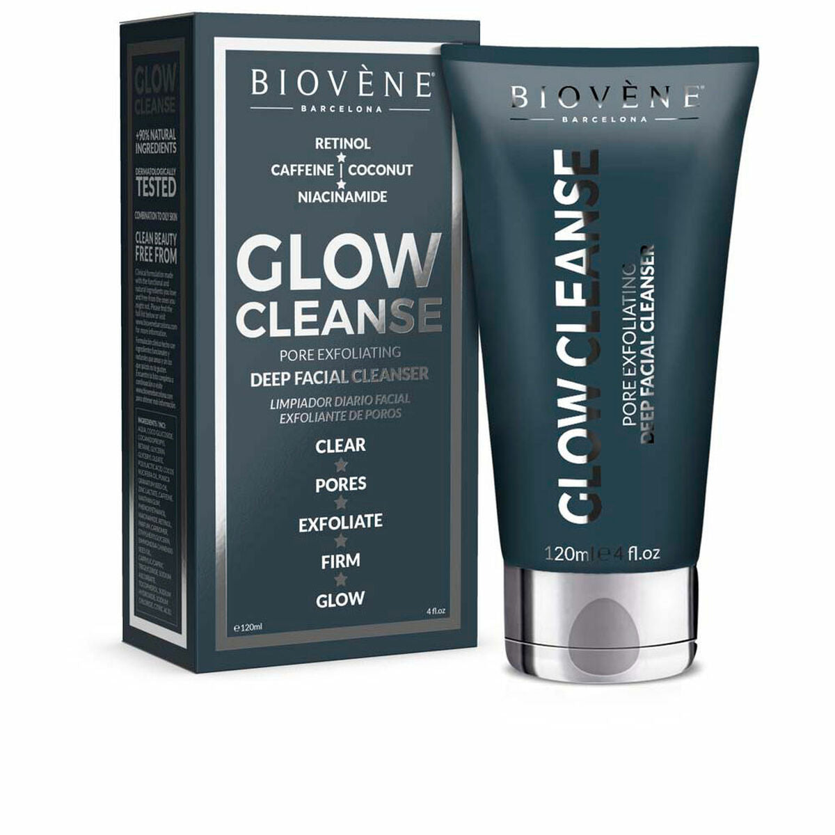 Crema Detergente Biovène Glow Cleanse 120 ml-0
