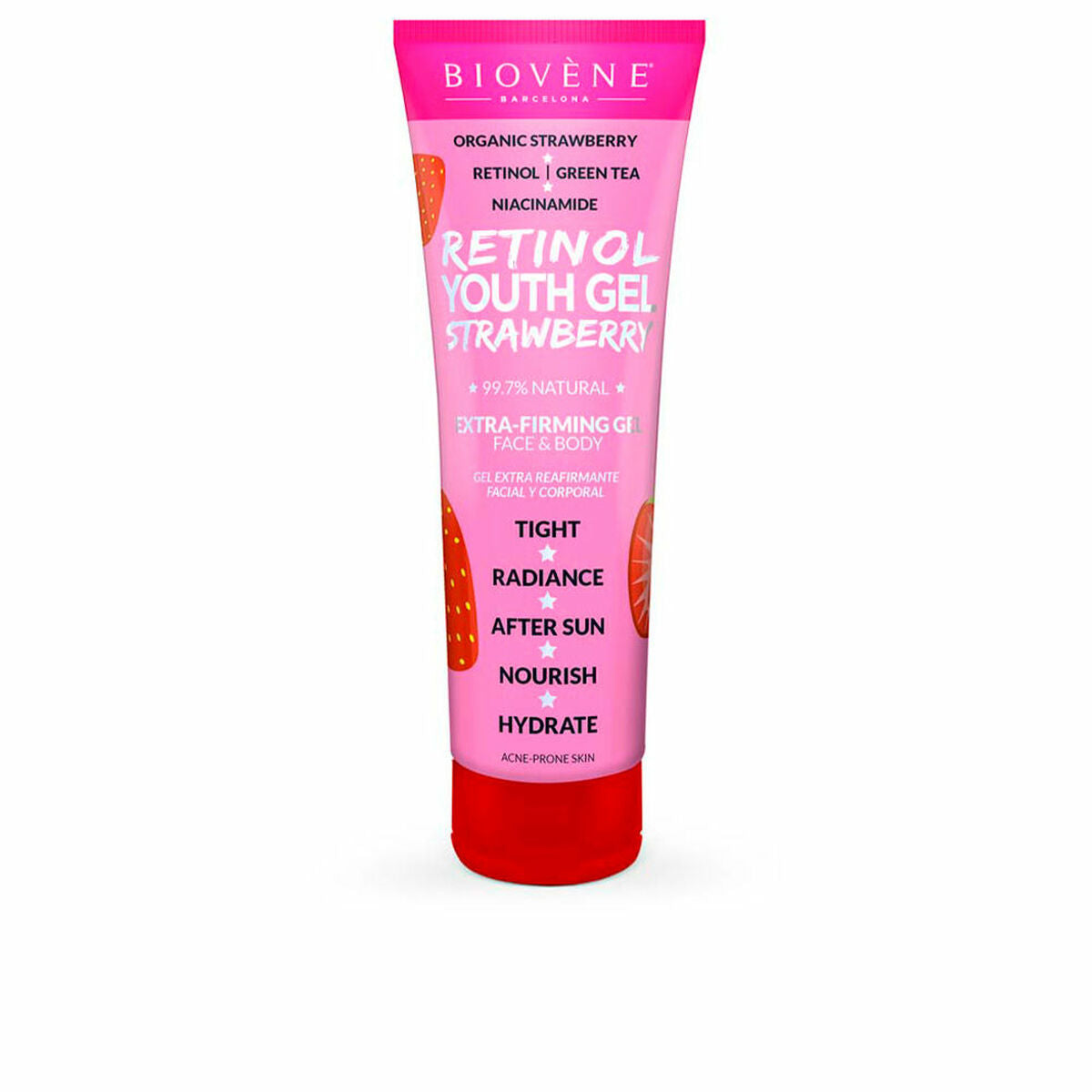 Straffende Creme Biovène Erdbeere 200 ml-0