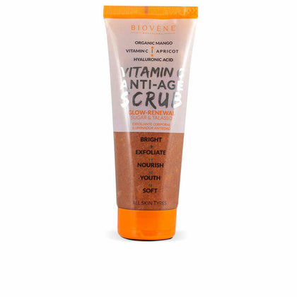 Gel Corporal Exfoliante Biovène Vitamina C Age Scrub Mango Antiedad Vitamina C 250 ml