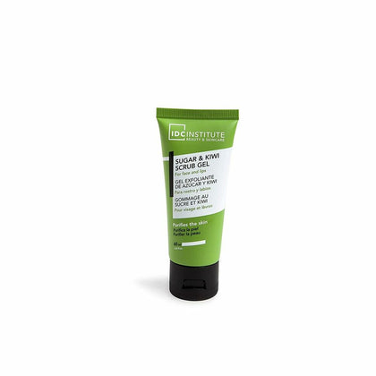 Gel Esfoliante Viso Zucchero e Kiwi IDC Institute 113215 (60 ml)