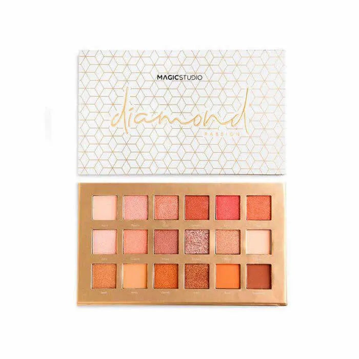 Magic Studio Powerful Cosmetics Magic Studio Diamond ombretto Palette 18 Colors
