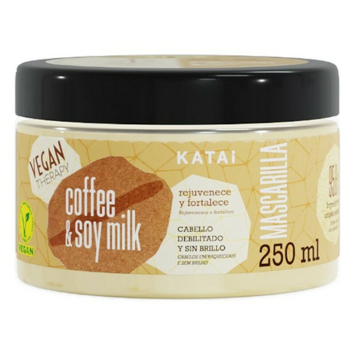 Maschera nutriente per capelli Coffee & Milk Latte Katai KTV011838 250 ml-0