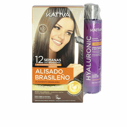 Set per capelli Kativa Kativa Profesional Alisado Brasileño Hyalurónico