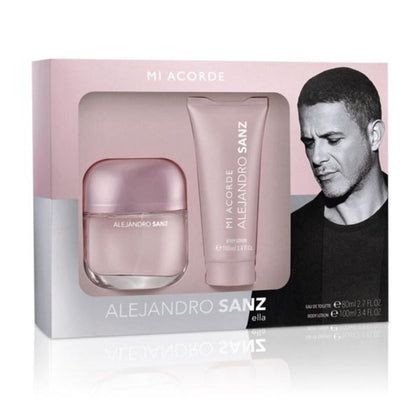 Set profumo da donna Mi Acorde Alejandro Sanz BF-8436581940787_Vendor (2 pezzi) 2 pezzi