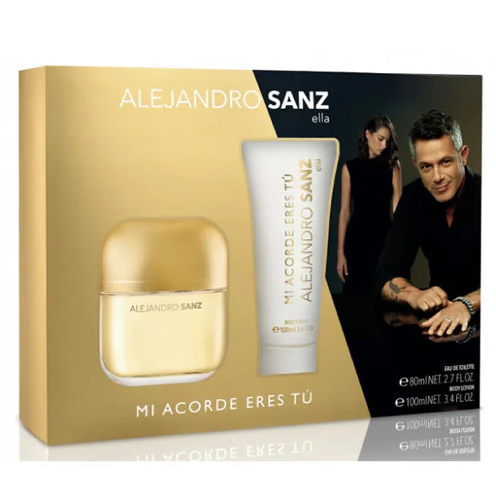Alejandro Sanz Mi Acorde Eres Tu eau de toilette spray 100 ml cofanetto 2 pz