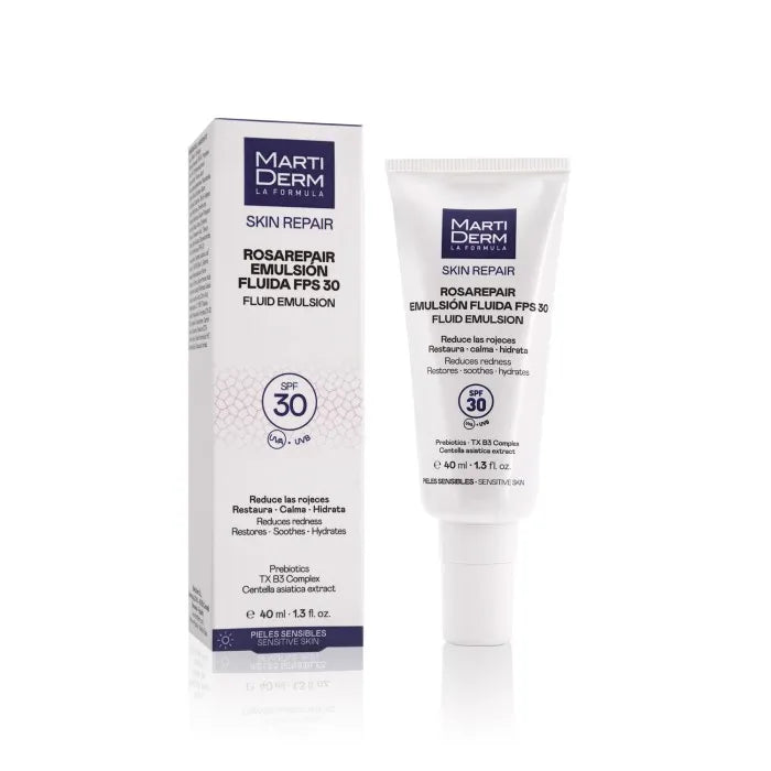 Martiderm Rosarepair Emulsione fluida SPF30 40 ml
