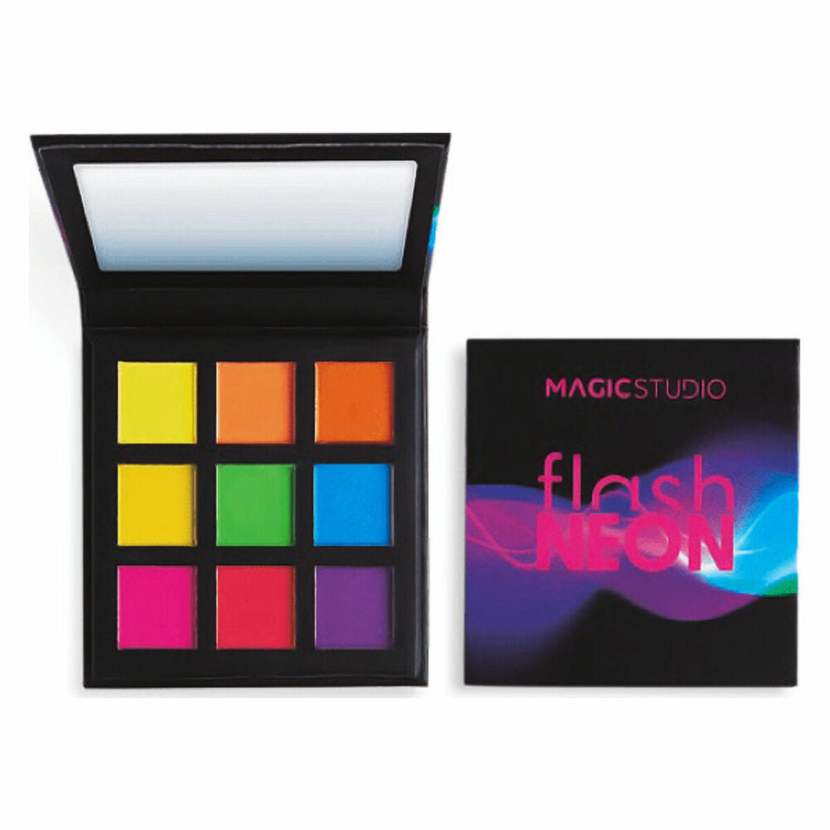 Eye Shadow Palette Magic Studio Flash Neon-0