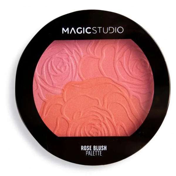 Magic Studio Powerful Cosmetics Rose fard Palette 1 pz