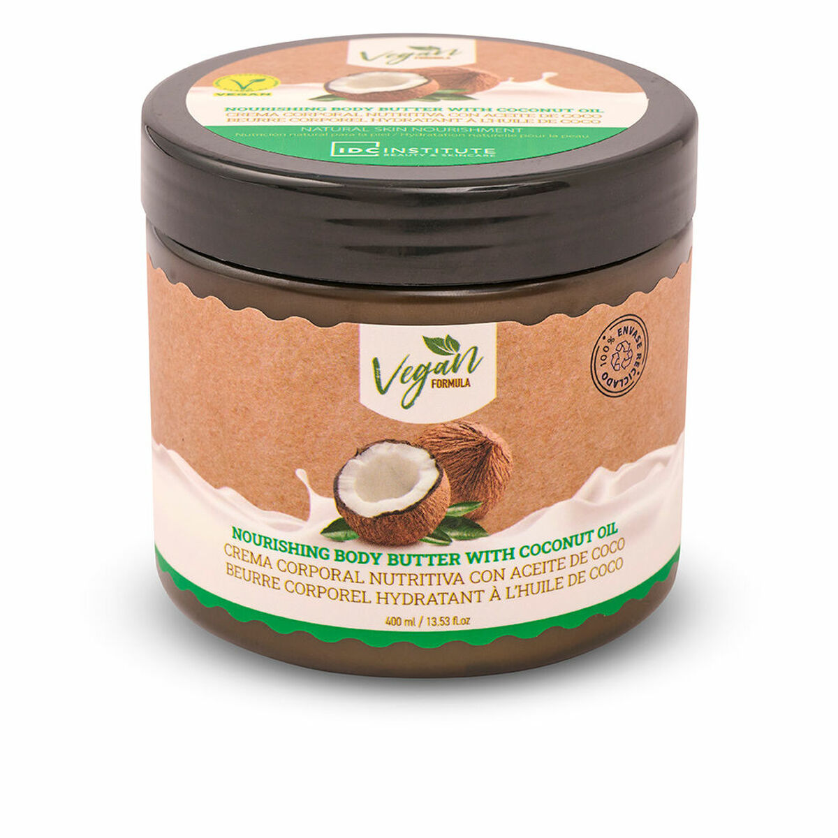Body Cream IDC Institute Body Butter Coconut 400 ml-0