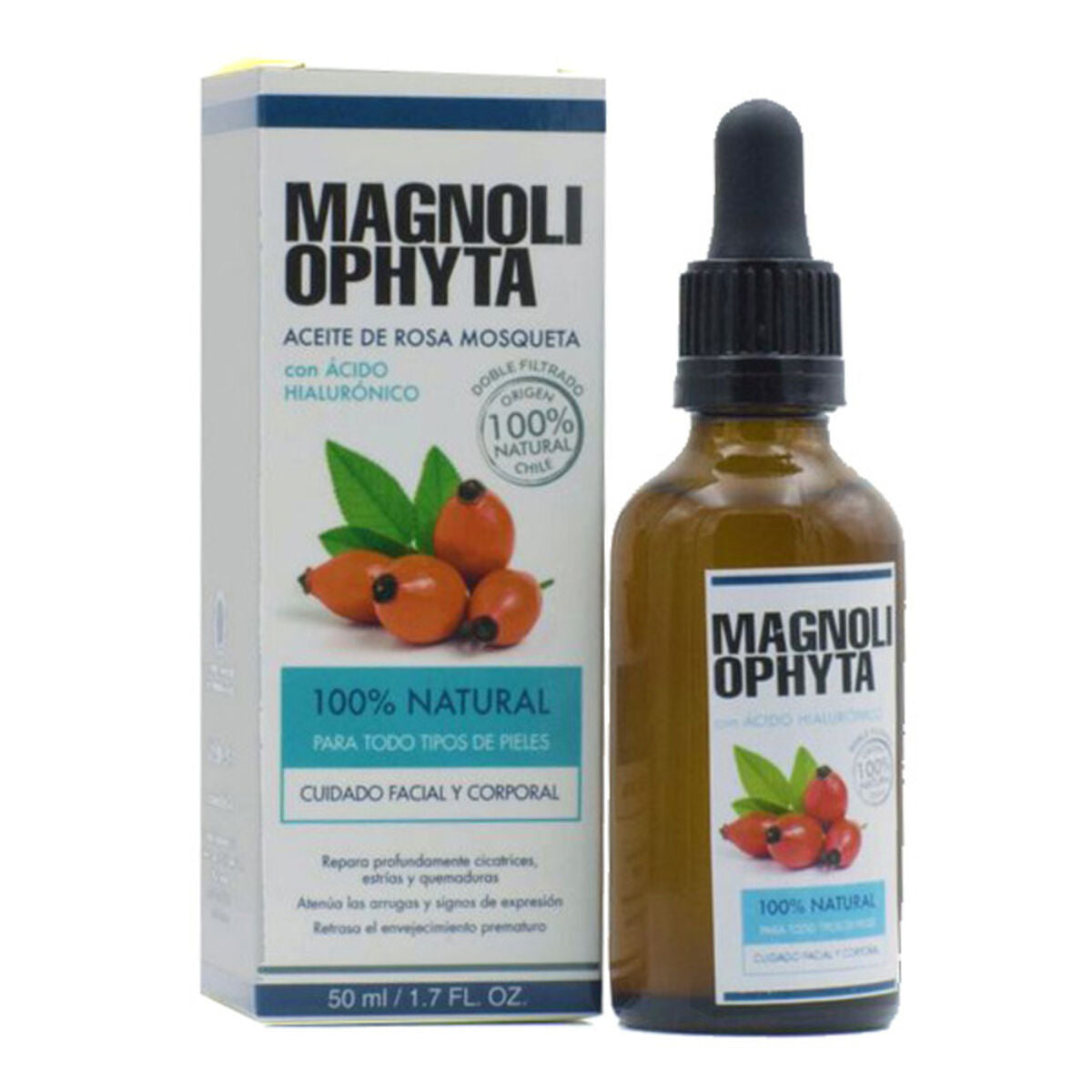 Gesichtsöl Magnoliophytha Aceite De Rosa Mosqueta 30 ml 50 ml-0