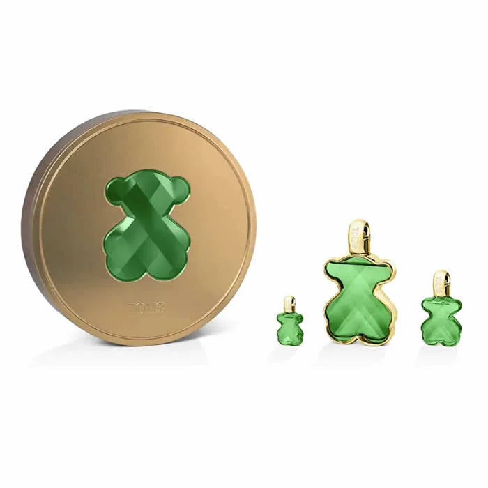 Tous Loveme The Emerald Elixir Parfum spray 90 ml cofanetto 3 pz