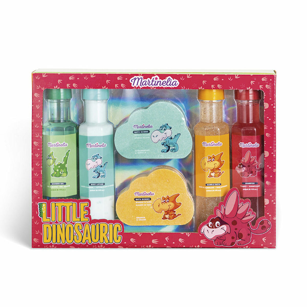 Set da Bagno Martinelia Little Dinosauric per Bambini 6 Pezzi-0