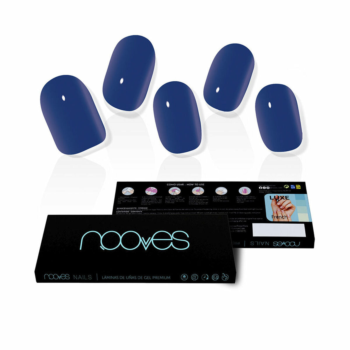 False nails Nooves Eux profondes Gel Self-adhesives-0