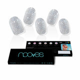 Gel Nail Foils Nooves Glitter grey (20 Units)-0