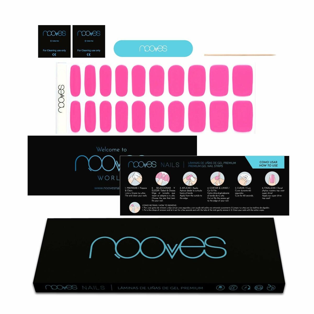 Gel-Nagelfolien Nooves Barbie-Mädchen (20 Einheiten)-3