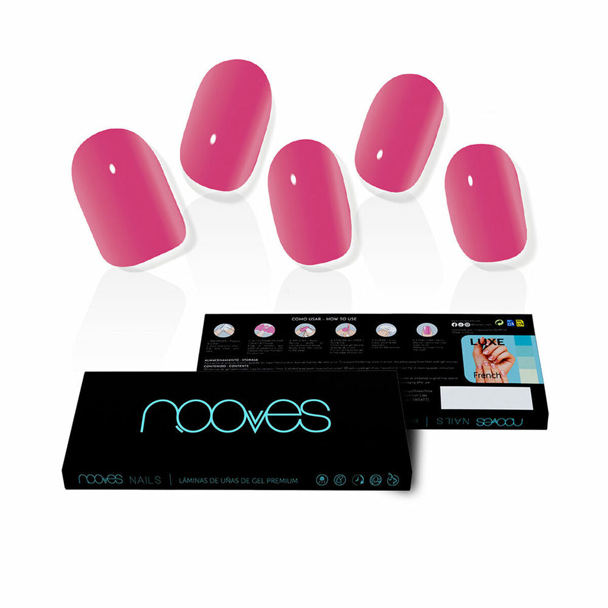 Gel-Nagelfolien Nooves Barbie-Mädchen (20 Einheiten)-0