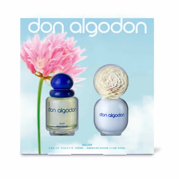 Don Algodón eau de toilette spray 100 ml cofanetto 2 pz