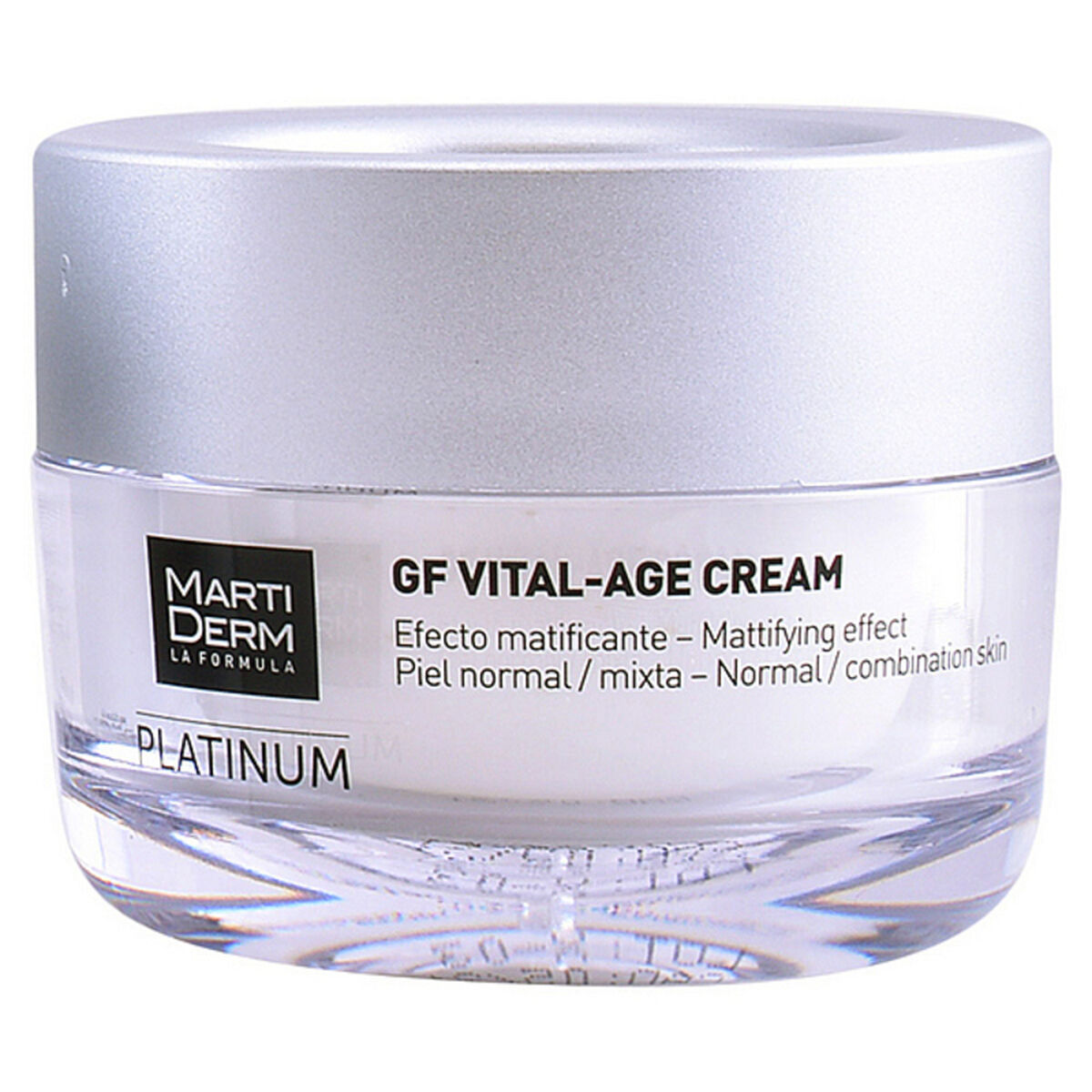 Moisturising Day Cream Platinum GF Martiderm GF Vital-Age (50 ml) Spf 15 50 ml 400 ml (1 Unit)-0